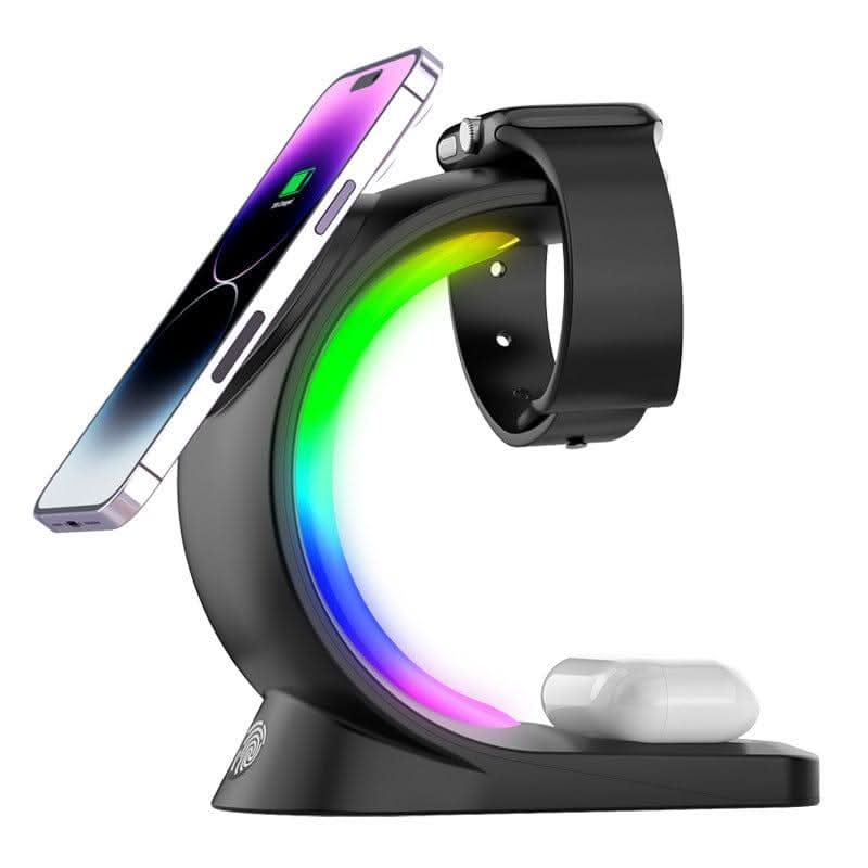 Carregador Wireless 4 em 1 - casaelegante