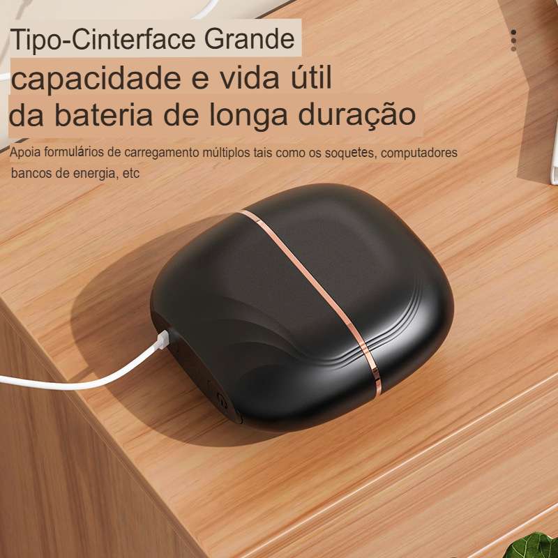 Mini Escova Alisadora Pro